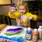 milo Kid's Washable Finger Paint Set of 8 Colors | 8 oz Bottles | Safe and Non-Toxic | Made in the USA | Art & Craft Paints for Kids, Toddlers, Pre School Supplies Painting Set for Children | Easy Pour and Squeeze Bottles